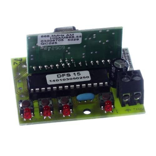 [FF-DI9.43A-4] 4 Kanal Einbau Funkempfänger 433,92 MHz