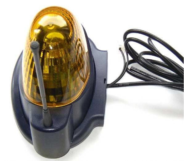 Blinkleuchte 230V mit einGebautem Blinkrelais + Antenne 40 MHz