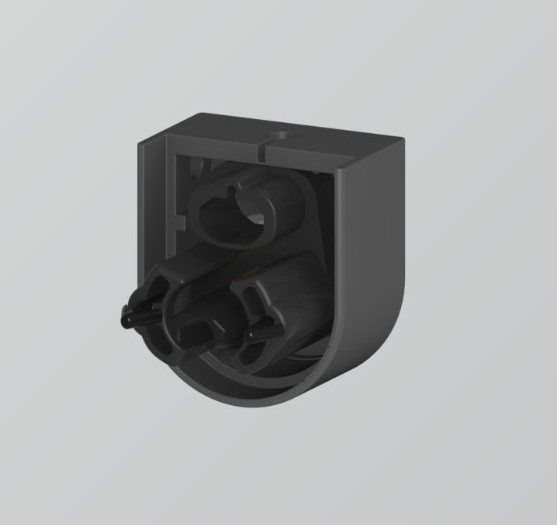 Endkappe mit Widerstand 8,2 k? - für Kontaktprofil 25 30 Sentir Edge (3cm)